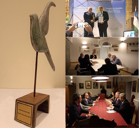 Ўзбекистон Испания Ипак институтининг нуфузли мукофотига сазовор бўлди