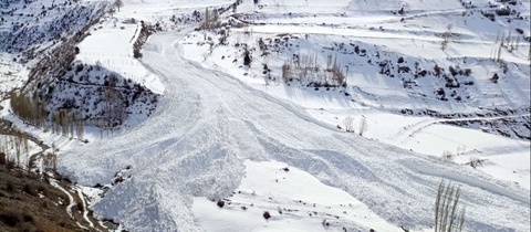 Ҳисор тоғ тизмасида 700.000 м3 ҳажмидаги қор кўчди