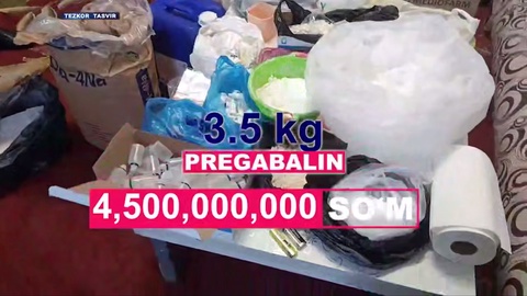 Тошкентда нарколаборатория фош этилди