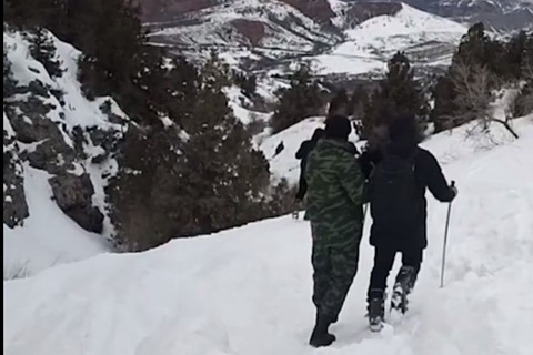 FVV qutqaruvchilari “Chimyon” togʻida adashib qolgan fuqarolarga yordam koʻrsatdi