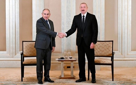 BAAda Pashinyan va Aliyevning uchrashuvi boshlandi