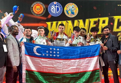 Каратисты Узбекистана завоевали шесть медалей в Абу-Даби