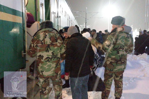 «Қамчиқ» довонидан фуқароларни олиб ўтиш учун махсус поездлар ҳаракати йўлга қўйилди