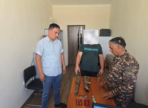 Yovvoyi toʻngʻizni ovlamoqchi boʻlgan fuqaroning urinishi bekor boʻldi