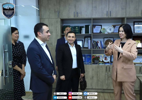 Representatives of the press services of the Ministry of Internal Affairs and the Ministry of Defense of Azerbaijan visited the Tashkent city Police Department