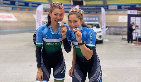Велоспортсменки Узбекистана достойно выступают в Астане
