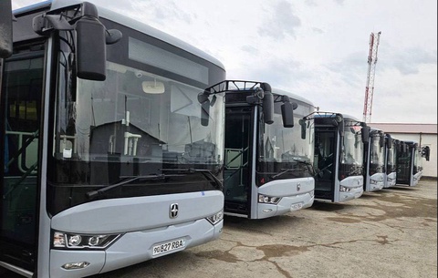 В город Ургенч доставлено 16 современных автобусов