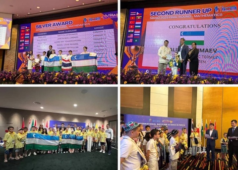 Ученики из Узбекистана успешно выступили на международной олимпиаде в Бангкоке