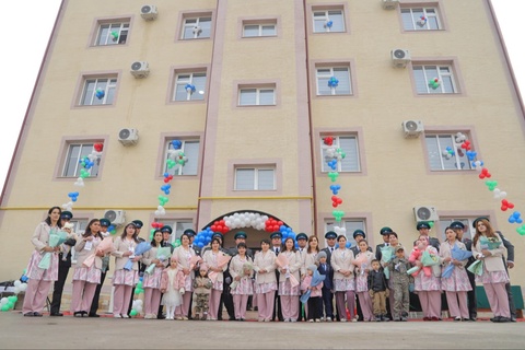 New houses are handed over to military personnel once again