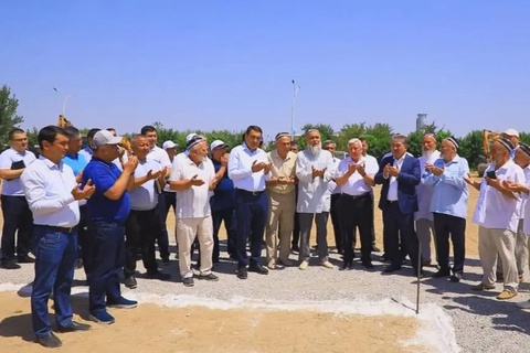 Марғұланда «Жаңа Өзбекстан» құрылысы басталды