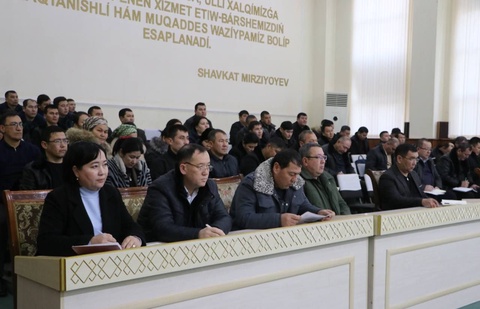 Ҳаял-қызлардың машқалаларын шешиўге бағышланды