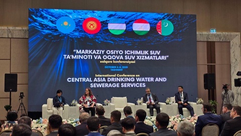 Toshkentda ichimlik suv taʼminoti va oqova suv xizmatlari boʻyicha xalqaro konferensiya boʻlib oʻtmoqda