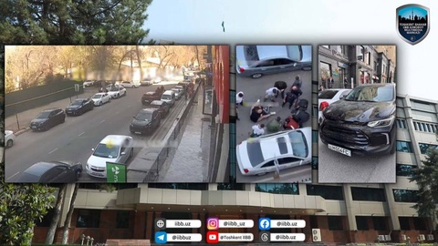 В Ташкенте водитель совершил наезд на бывшую супругу и ее знакомых