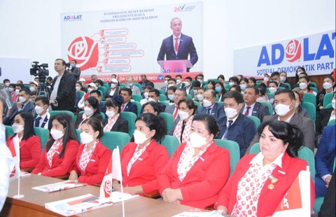 Prezidentlikka nomzod Bahrom Abduhalimov jizzaxlik saylovchilar bilan uchrashdi