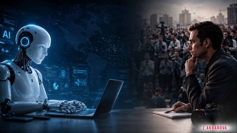 Сунъий интеллект журналистлар ўрнини эгаллайдими?