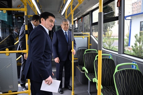 Самарқандга яна 250 та электробус олиб келинади