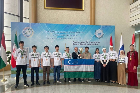 АДУ талабалари VI Очиқ Халқаро олимпиадада юксак натижаларни қўлга киритди