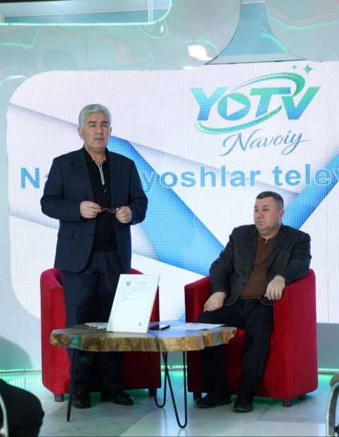 В Навои презентовали новый телеканал