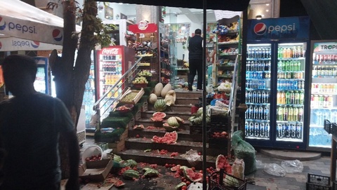 Фарғона: икки маст эркак дўконга кириб харидорларни калтаклади