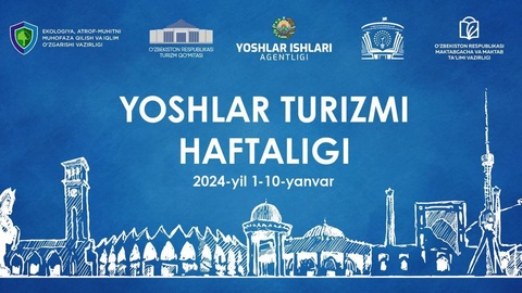 «Жастар туризмі апталығы» 2024 жылдың 1-10 күндері аралығында өтеді