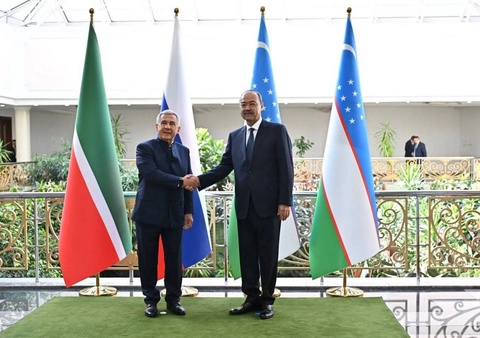 Рустам Минниханов и Абдулла Арипов обсудили вопросы расширения торгово-экономического сотрудничества