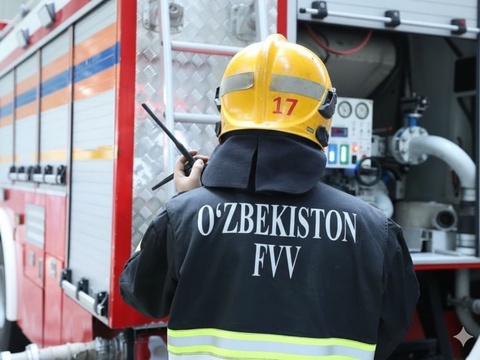 Тошкент шаҳар Яшнобод туманидаги омборхонада ёнғин содир бўлди