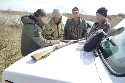 В Айдар-Арнасайской системе озер выявлен факт незаконной охоты