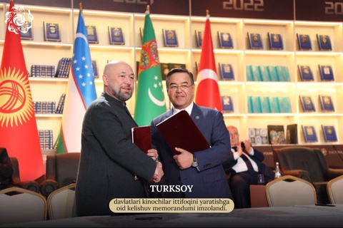 ТУРКСОЙ давлатлари киночилар иттифоқини яратишга оид келишув меморандуми имзоланди