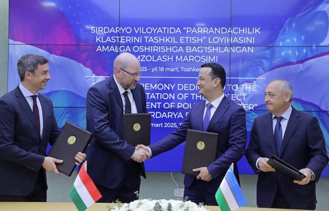 Венгрияның «ZA-Invest Poultry» компаниясы Сырдәрья ўәлаятында ири жойбарды әмелге асырады