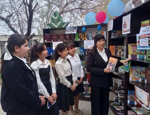 Тақыятаста «Китапқумарлық ҳәптелиги» басланды