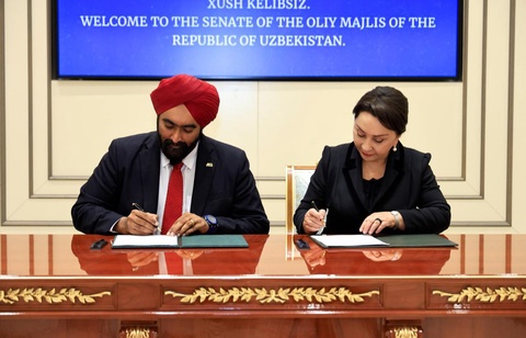 В Сенате состоялась встреча с президентом Азиатской конфедерации велоспорта