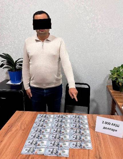 Дар Нурафшон ёвари ҳоким, ки барои ҷойи кор маблағ талаб мекард, боздошт шуд