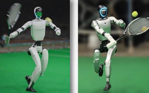 Китайские ученые научили робота играть в теннис