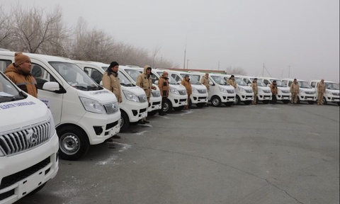 “Аймақлық электр тармақлары”на 30 электромобиль тапсырылды