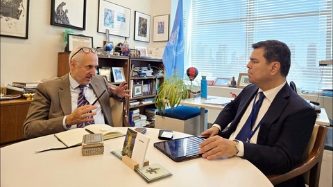 Sherzod Asadov BMT matbuot kotibi bilan uchrashdi