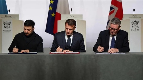 Ukraina, Buyuk Britaniya va Fransiya ko'p millatli kuchlarni joylashtirish to'g'risidagi deklaratsiyani imzoladi