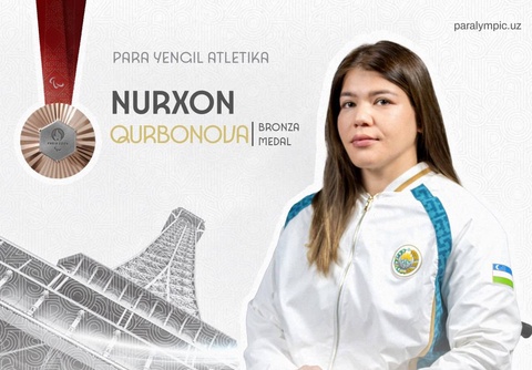 Париж 2024: Нурхон Қурбонова - барандаи секаратаи Бозиҳои паралимпиада