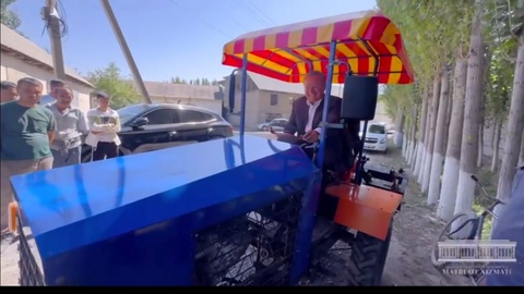 Andijonda innovatsion traktor yaratildi