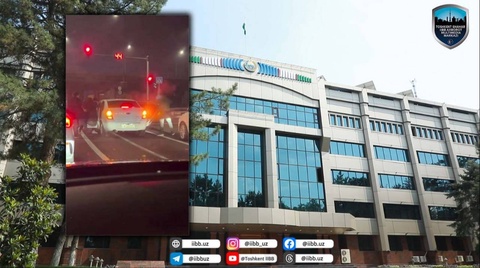 В Ташкенте на дороге произошел конфликт между водителями Cobalt и их пассажирами