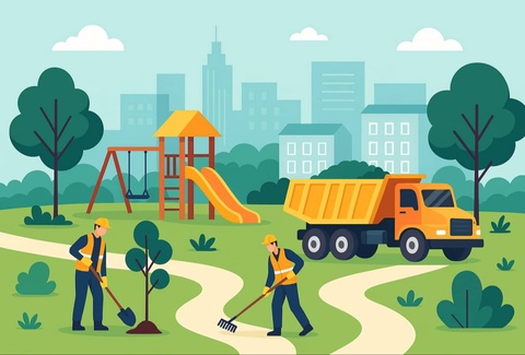 В махаллях Ташкента начинаются масштабные работы по благоустройству