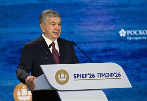 Oʻzbekiston Respublikasi Prezidenti Shavkat Mirziyoyevning Peterburg xalqaro iqtisodiy forumidagi nutqi