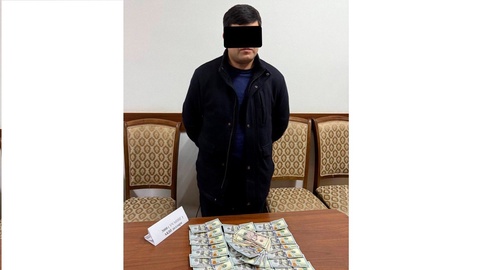 При получении взятки в размере $3 тыс. задержан сотрудник хокимията Учтепинского района