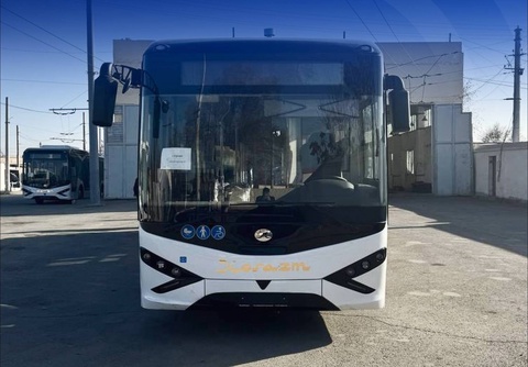 В Хорезм доставлены 10 новых электробусов для пассажирских перевозок