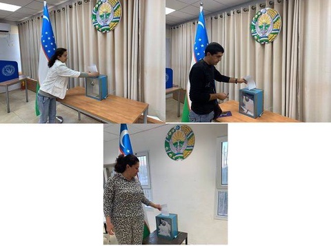 Дар Исроил овоздиҳии пеш аз муҳлат дар раъйпурсӣ оид ба лоиҳаи Қонуни конститутсионии Ӯзбекистон ба амал омад