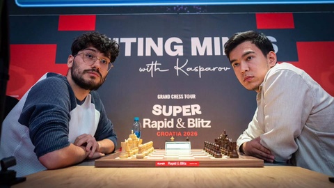 Нодирбек Абдусатторов завоевал серебряную медаль на турнире Super Rapid and Blitz Croatia