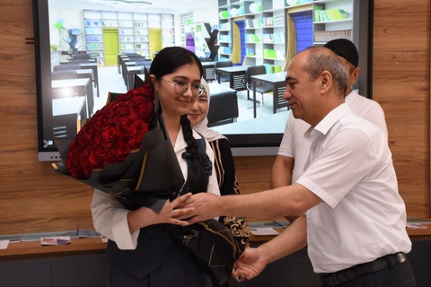 Sabina Nabiyeva Fargʻona davlat universitetida