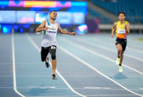 Фахриддин Хамраев принес Узбекистану золото чемпионата мира по паралегкой атлетике в Нью-Дели