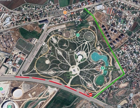 Yangi Oʻzbekiston yoʻlining “Yangi Oʻzbekiston“ bogʻiga tutash qismi 1 oyga yopildi