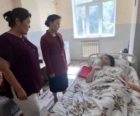 Омбудсман взял на контроль ситуацию с женщиной, пострадавшей от насилия в Карши