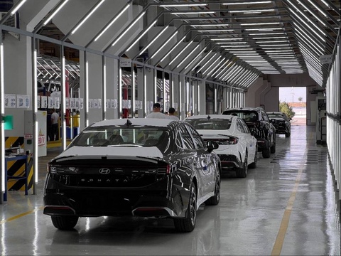 Дар Сирдарё истеҳсоли мошинҳои Hyundai оғоз ёфт